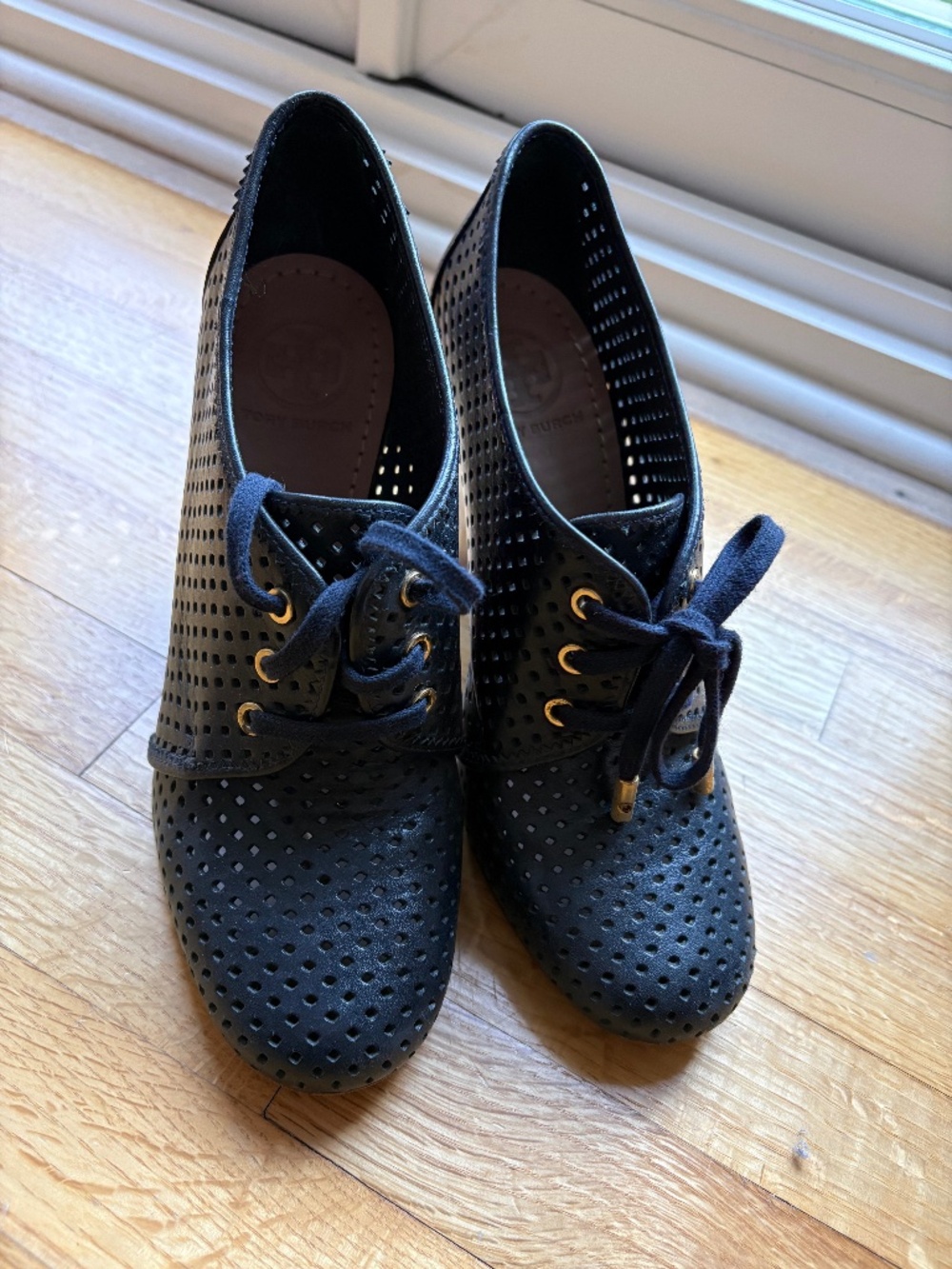 Tory Burch wedge booties